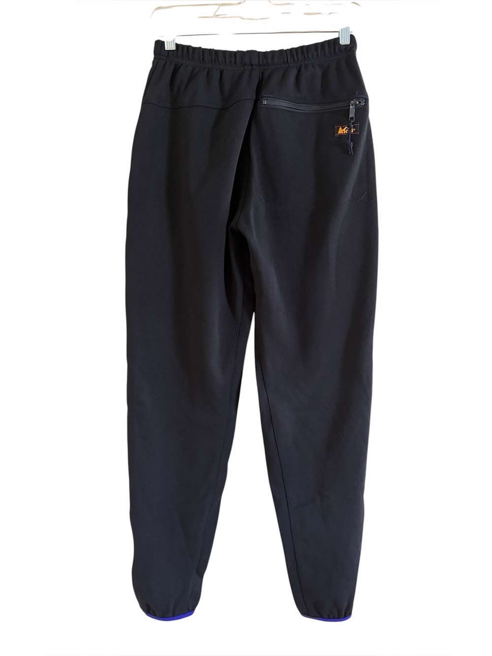 VINTAGE REI BLACK TECHNICAL GUIDE ALPINE PANTS Unisex Medium Zipper Pockets - Picture 5 of 12